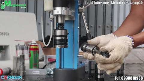 Bộ kẹp mũi ta rô tháo lắp nhanh M10 đến M30  L1033MTA3 côn MT3