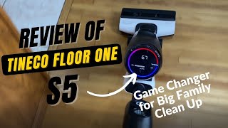 Vacuum Wet and Dry I Tineco Floor I S5 I Cleaning Hardwood Floors