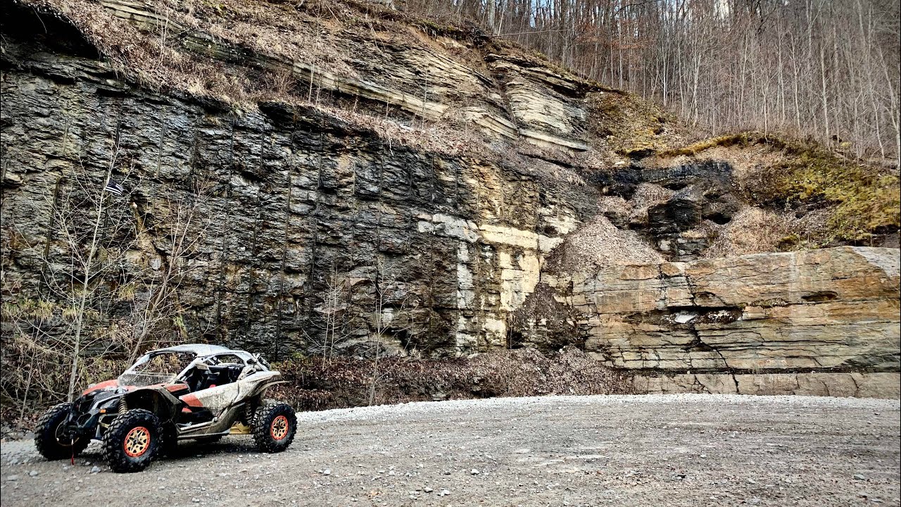 Hatfield McCoy Rockhouse Trail 16 Can Am Maverick X3 Rock Wall YouTube