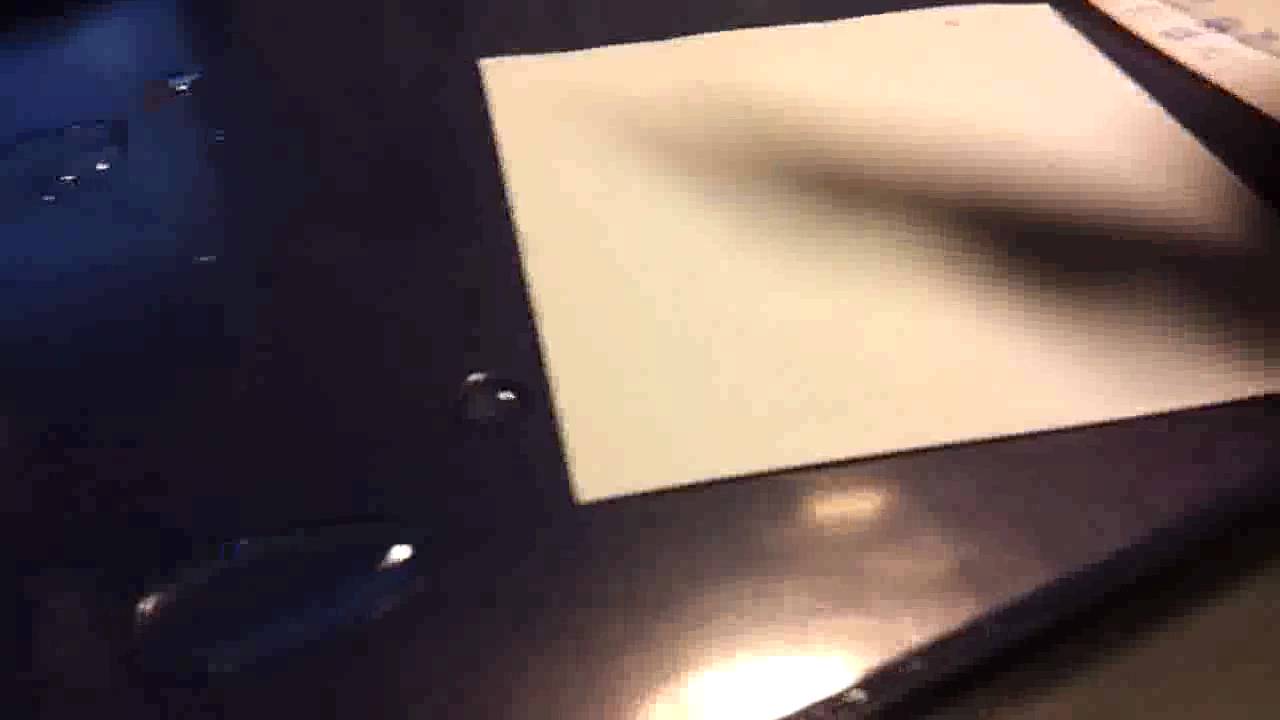 Wolf's nano textile sealant on a Post-It.mov