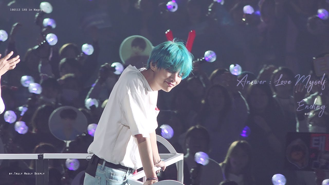 190112 BTS Love your self In Nagoya - Answer:Love my self+Ending edit. focus of. 방탄소년단 V 뷔 태형 김태형