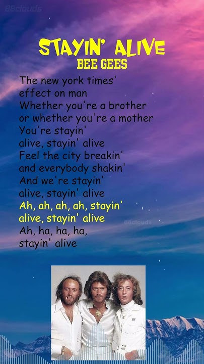 ozzy osbourne stayin alive lyrics