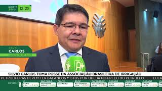 Silvio Carlos toma posse da Associação Brasileira de Irrigação