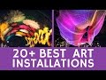 Best ART INSTALLATIONS: 20+ optical illusions & modern art-projects