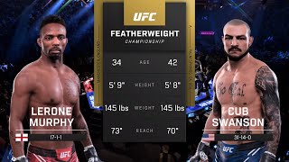 EA Sports UFC 5 Gameplay Lerone Murphy vs Cub Swanson