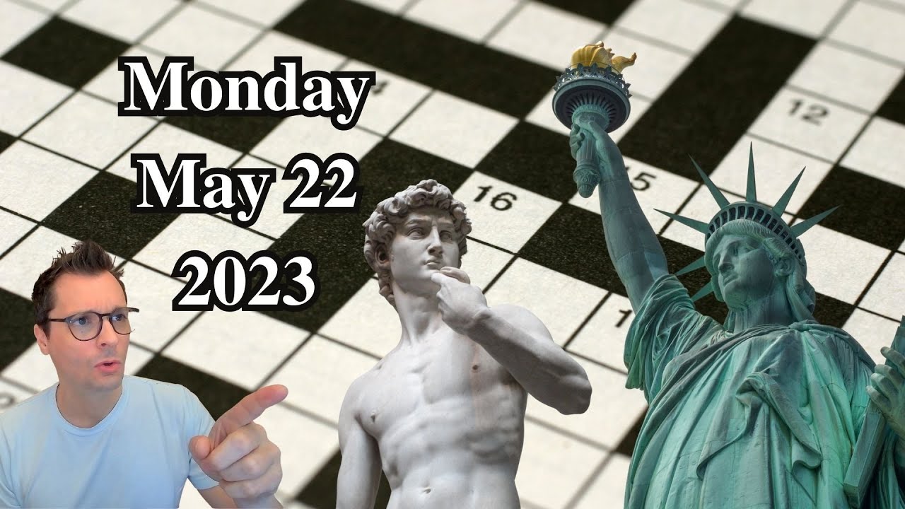 QUICK AND EASY Monday New York Times Crossword puzzle. - YouTube