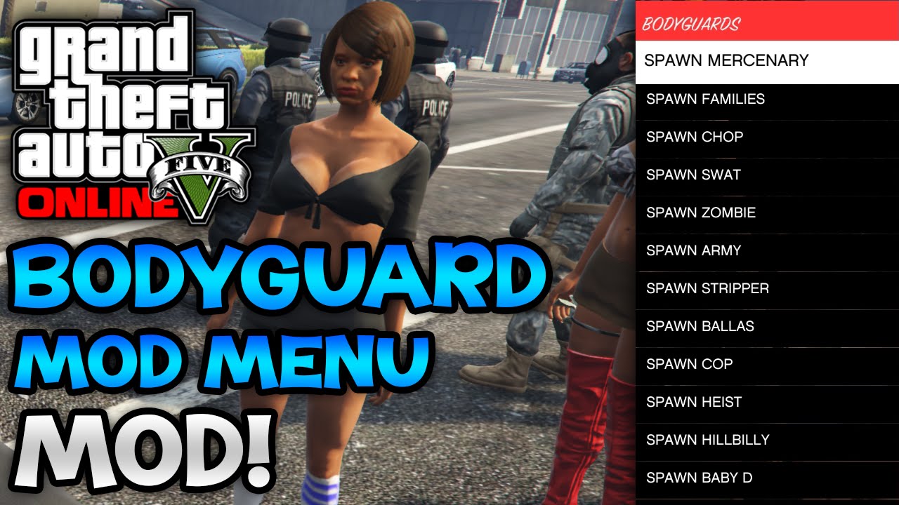 Bodyguard Menu 