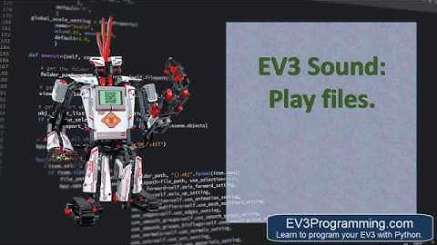 EV3 Python; Play audio files