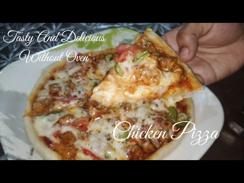 Chicken Pizza Recipe By Kitchen With Maheen
