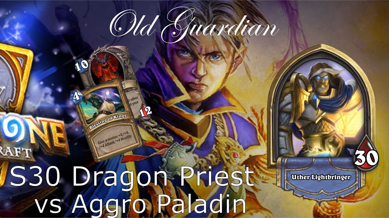 Hearthstone S30 Dragon Priest vs Aggro Paladin - To Deathwing or not to Deathwing