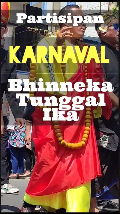 Bhinneka Tunggal Ika #kayutanganheritage #kotamalang Karnaval