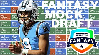 2024 Fantasy Football Mock Draft | 10-Team PPR - 9th Pick thumbnail