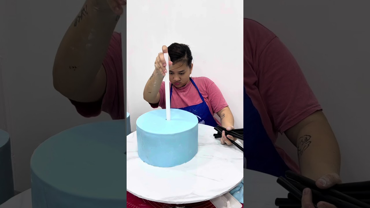 3 tier under the sea cake | ocean themed cake 🌊🐟🐠🦀🐙🐡🦑🐳🐬