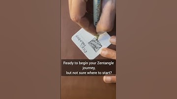 Tangle Repertoire - Rick’s Paradox  Join me Beginners Workshop - https://www.sandhyamannestudio.com/