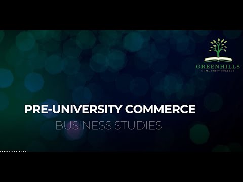 Business/Pre-University Commerce - 5M2102 