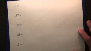 #39 Decimal to a Fraction