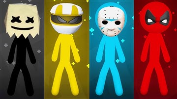 Stickman Party All Random MINIGAMES - Stickman Party 1 2 3 4 Player Android iOS Gameplay 2022