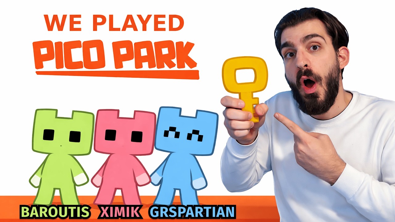 PICO PARK με 3 Τρελούς, Άπειρο Γέλιο!