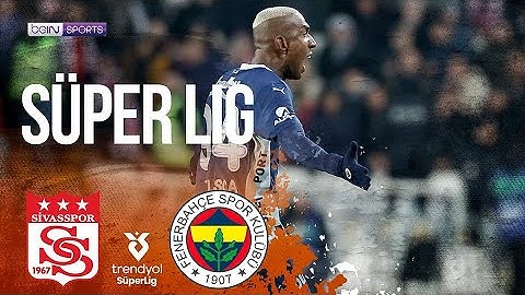 Sivasspor vs Fenerbahce | SüperLig HIGHLIGHTS | 04/13/2025 | beIN SPORTS