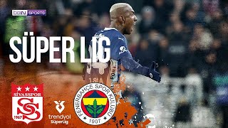 Sivasspor vs Fenerbahce | SüperLig HIGHLIGHTS | 04/13/2025 | beIN SPORTS
