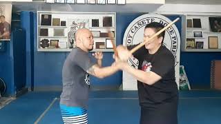 Eskrima Butt Strike Or Puk Puk Drills
