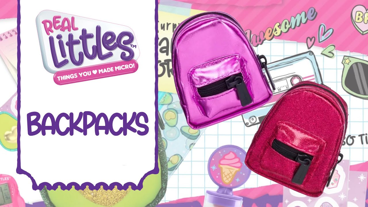 Real Littles Backpacks Series 3 YouTube