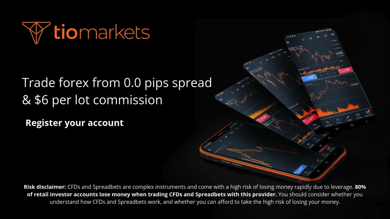 Trade with raw spreads on TIOmarkets