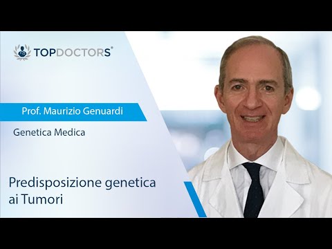 Predisposizione genetica ai Tumori - Intervista al Prof. Maurizio Genuardi