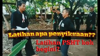 LATIHAN PSHT KOK KERAS ? WARGA PSHT GALAK