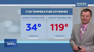 Robert Suhr Spectrum News+ Forecast 7-30-26