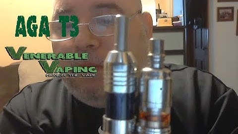 AGA T3 Genesis Style Rebuildable Atomizer by Youde UD
