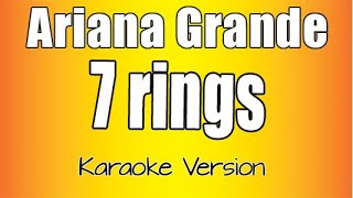 Ariana Grande - 7 Rings Karaoke Version