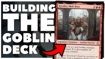 Building THE BEST Goblin Deck in Commander, Krenko, Mob Boss #mtg #edh