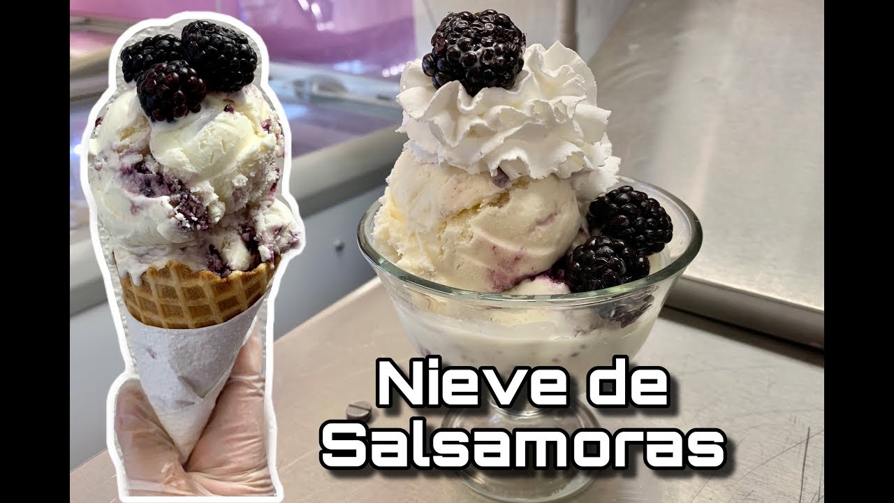 Helado de Queso y Zarzamora Para Negocio Zuper Cremosa