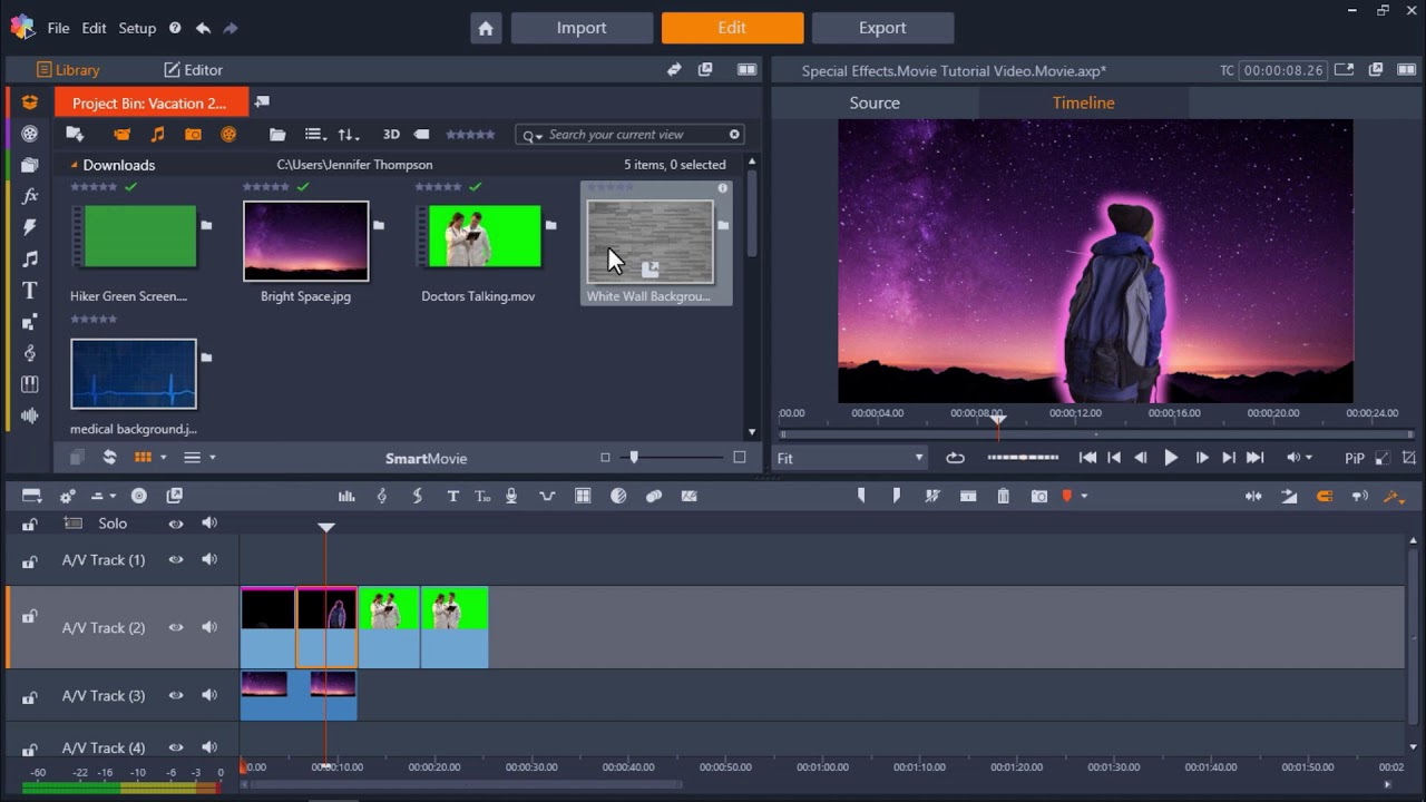 Pinnacle Studio 26 | Value-Packed Video Editing & Screen Recording Software  [PC Download]