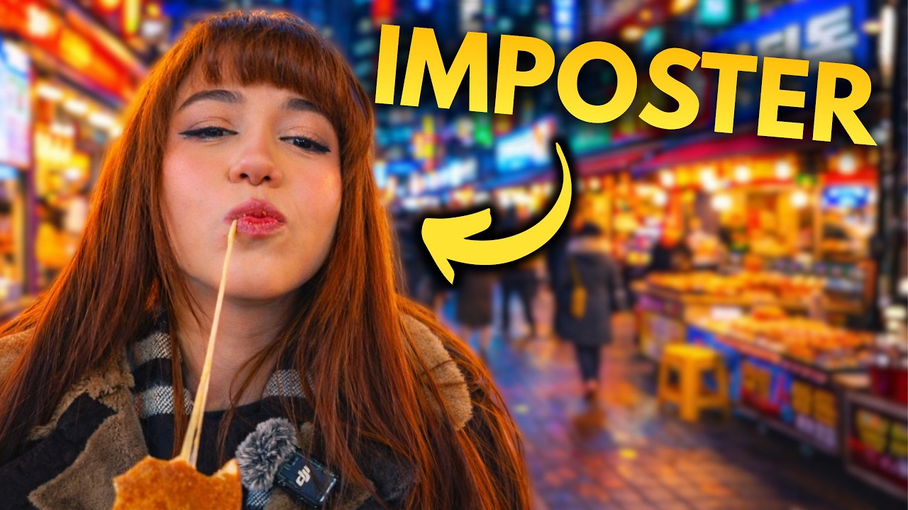 Easy Spanish Vlog: Colombian Girl Pretends She's Korean