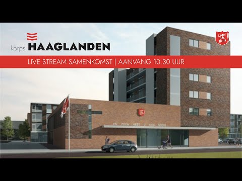 Livestream Leger des Heils Korps Haaglanden