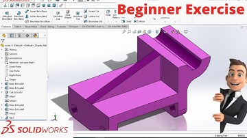 Solidworks tutorial exercise 7 | Beginner exercise