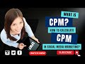 What is CPM & How to calculate CPM in Social Media Marketing?