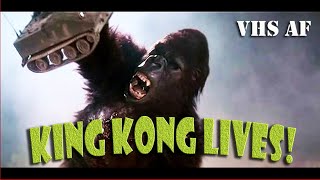 VHS AF  King Kong Lives