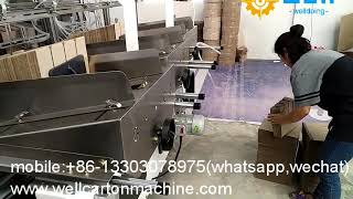 Full automatic box partition assembly machine