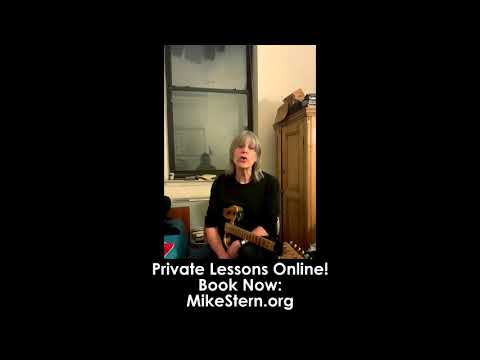 Private Guitar Lessons Online with Mike Stern