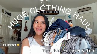 HUGE SUMMER CLOTHING HAUL 🛍️