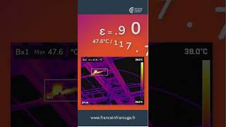 Thermographie : Emissivité et température évitez les erreurs