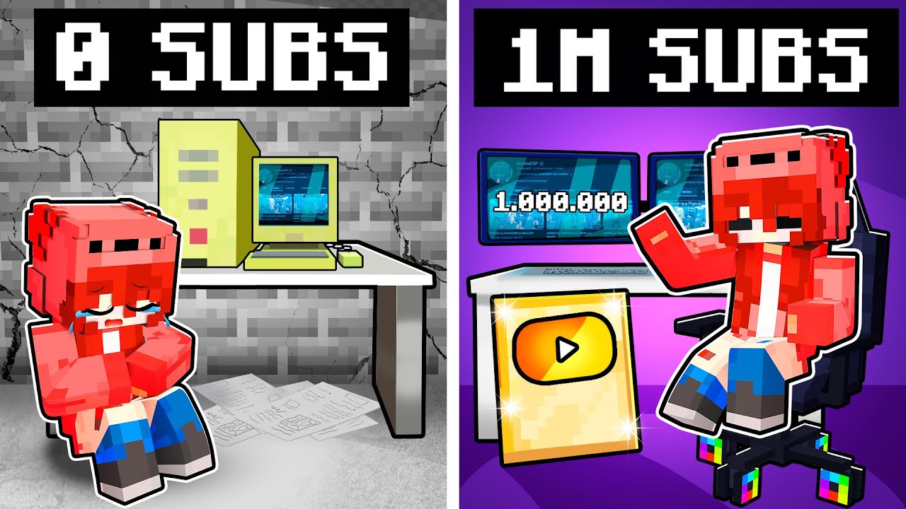 Así Me Volví una YOUTUBER FAMOSA de Minecraft!