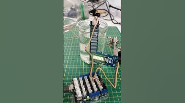 Grove Water Level Sensor & Grove LED Bar v2 at Arduino UNO R3