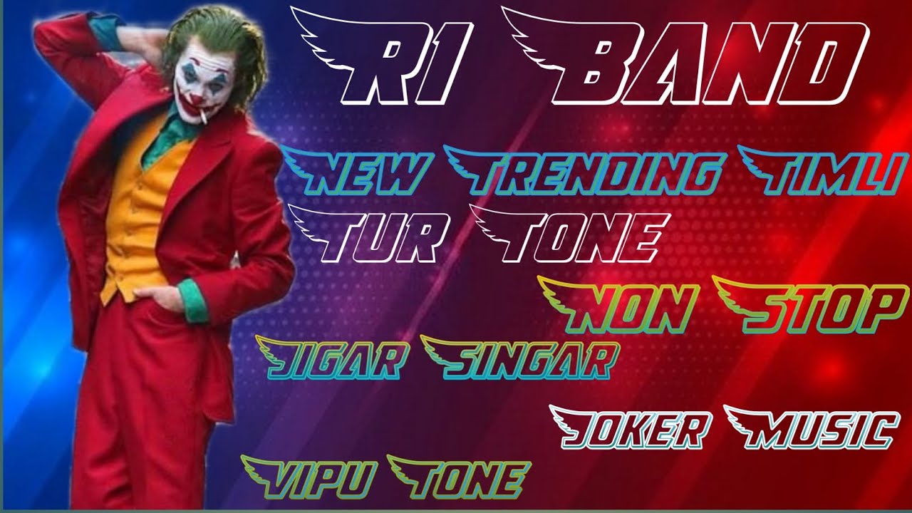 R1 Band New Trending Timli song Tor Tone Non Stop Jigar Singar Joker Music vipu Tone #starvloghemu