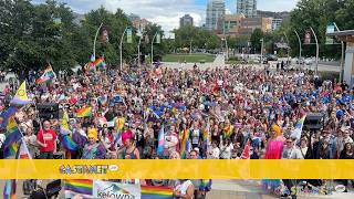 Kelowna's Stuart Park packed for annual Pride celebration