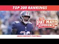 Top 200 Rankings Overall, Draft Strategy, Sleepers, Busts - 2020 Fantasy Football Rankings