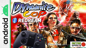 Dynamite Cop Arcade - Android Redream Dreamcast emulator
